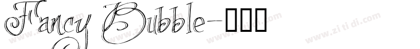 Fancy Bubble字体转换